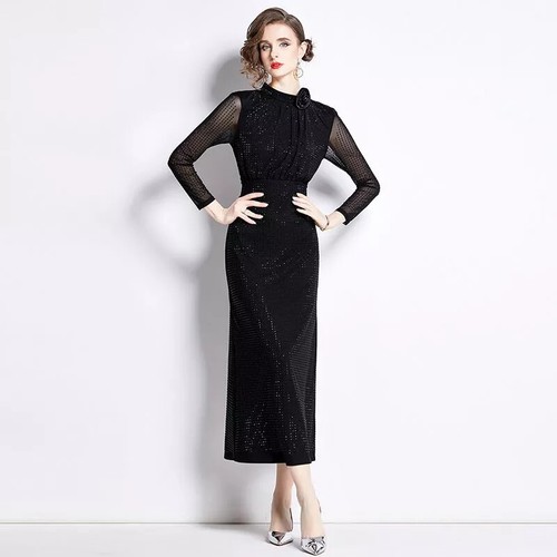 Vestito abito lungo elegante - vestito,