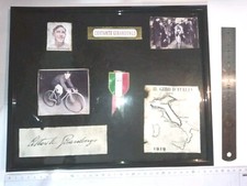 cornice RISTAMPA RECENTE Costante Girardengo Ciclismo Bicicletta Giro d'Italia