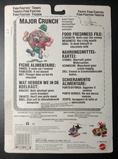 Food Fighters Major Munch Crunch blister imballo vuoto scheda