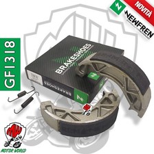 GF1318 GANASCE FRENO NEWFREN POSTERIORI YAMAHA XENTER HW 150 2012 2013 2014