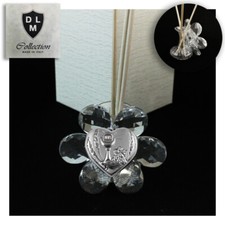 30404 Bomboniere Profumatore Fiore Cristallo Cuore Calice Comunione Diffusore