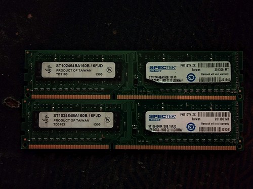 Spectek 2x8gb ram 16gb - 16gb,