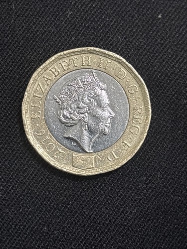 One pound 2016 errori conio - one,