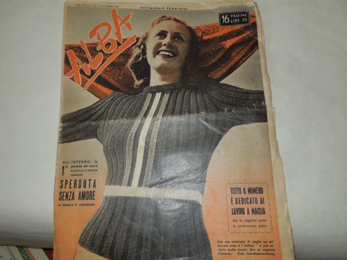 Lavori maglia rivista alba - lavori,