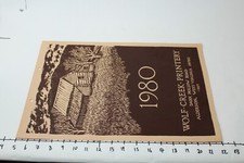 1980 wolf creek printery - 1980, of
