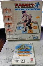 WII/U FAMILY TRAINER LOTTO 2 CON TAPPETO FONDO MAGAZZINO LEGGI BENE DESCRIZIONE