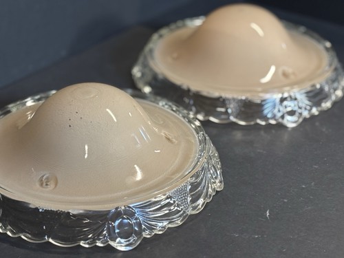 Vtg 1940s pressed glass - vtg,