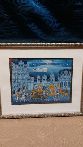 Indiano dipinto maharaja - indiano, di