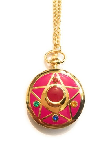 Sailor moon collana - sailor, orologio
