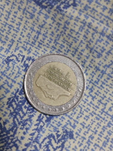 Moneta euro beatrix koningin - euro,