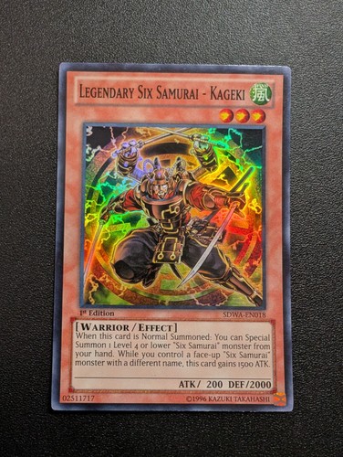 Legendary six samurai - six,