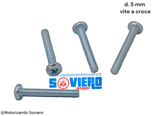 Set viti coperchio manubrio - coperchio,