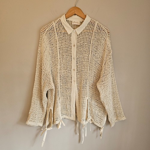 Top all uncinetto pizzo di - in,
