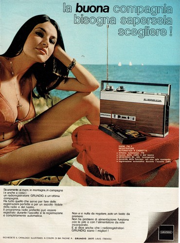 Grundig c250 radio anno - grundig, fm