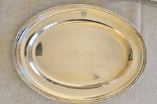 Vassoio Ovale In Argento 800