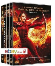 HUNGER GAMES La Collezione Completa in 4 Dvd Singoli (4 DVD) 