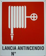 CARTELLO IN METALLO " LANCIA