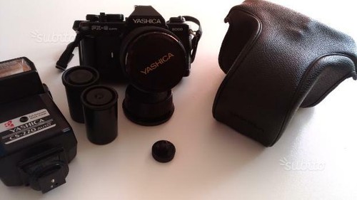 Macchina fotografica yashica - macchina,