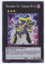 YUGIOH • PRC1-ENV02 Numero 34 Terror-Byte • RARA SEGRETA PROMO NM