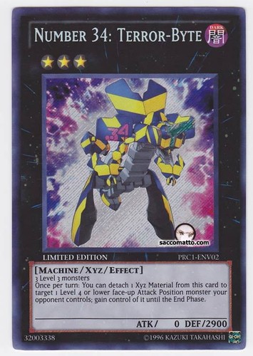 Yugioh prc1 env02 numero - yugioh, •