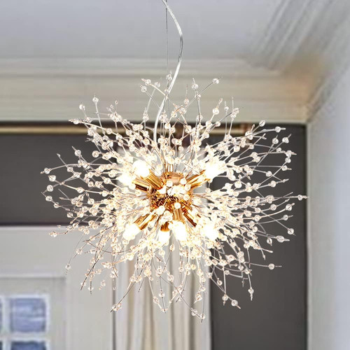 Lampadario oro camera - camera, letto