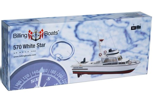Billing boats 570 white - star,