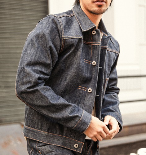 Giacca jeans moto red - giacca, tornado