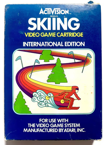 Skiing atari international - skiing,