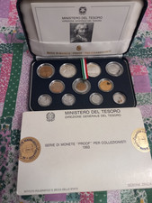Italia monete serie decimale zecca proof  1993 con confezione perfetta