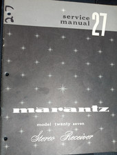 MARANTZ 27 Ricevitore Manuale