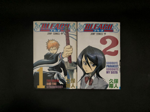 1st print bleach vol - 1st,
