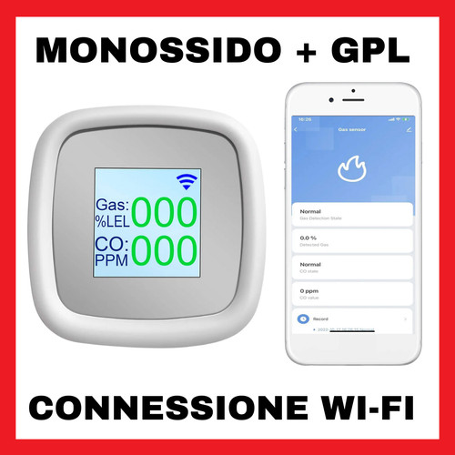 Rilevatore monossido - rilevatore, di