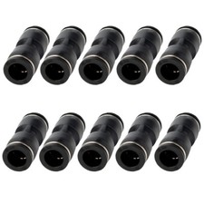 10x Raccordi Aria Push To Connect Tubo 5/32" Od Linea Aria Dritta Union Push