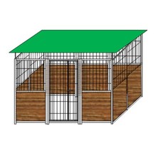 Box per cani pannelli legno - in,