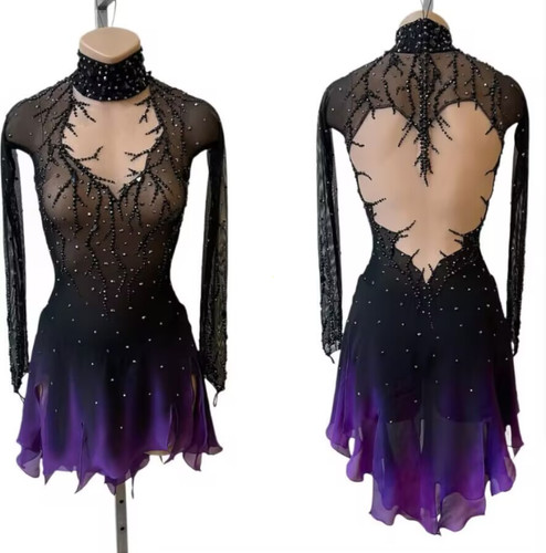 Elegante vestito pattinaggio