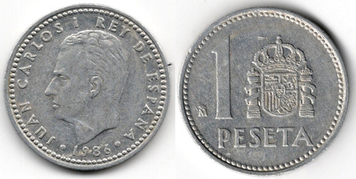 Spagna peseta 1986 - peseta,,