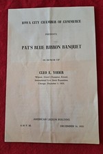 1935 Iowa City, programma