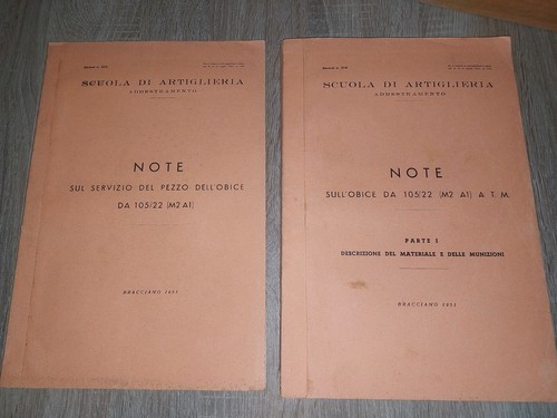 Scuola artiglieria note - scuola, di