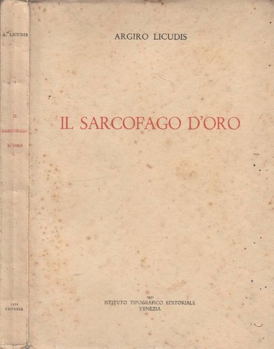 Sarcofago oro argiro - .,