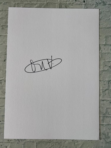 Autografo originale victor - originale, di