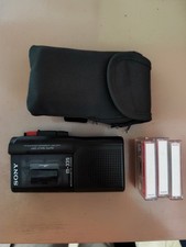 Registratore Sony M-335 Vintage Microcassette-Corder + 3 microcassette