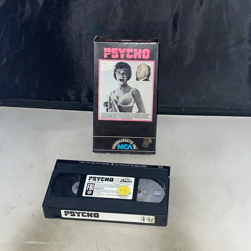 Psycho vhs 1980 mca - (vhs,,