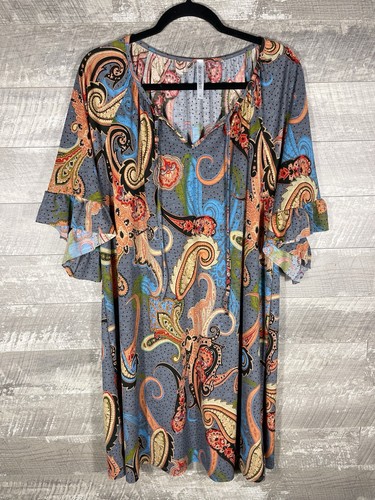Abito grigio multi - , paisley