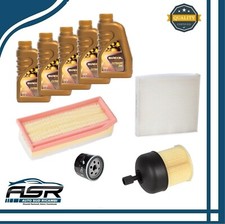 KIT TAGLIANDO 4 FILTRI RENAULT CLIO IV CAPTUR DACIA SANDERO 1.5 DCI  + 5LT 5W30