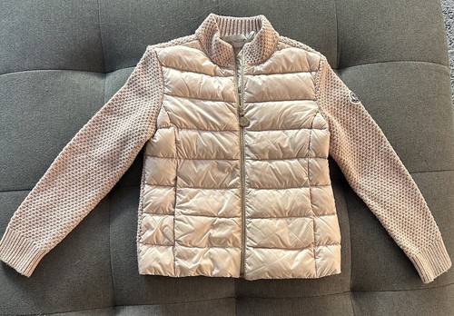 Maglione moncler rosa puff - rosa,