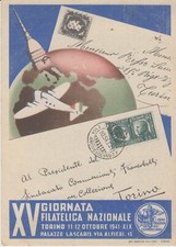 $CT/  XV Giornata Filatelica Nazionale - Torino 1941