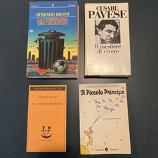 Lotto 4 libri - Sciascia - De Saint-Exupery - Pavese -Benni