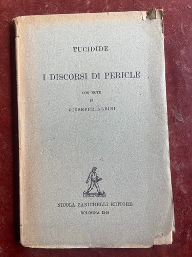 Tucidide discorsi di - i,