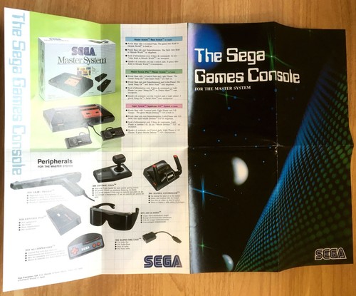 Poster officiel sega master - officiel,