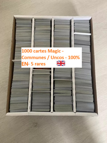 Lot cartes magic conditionné - cartes,
